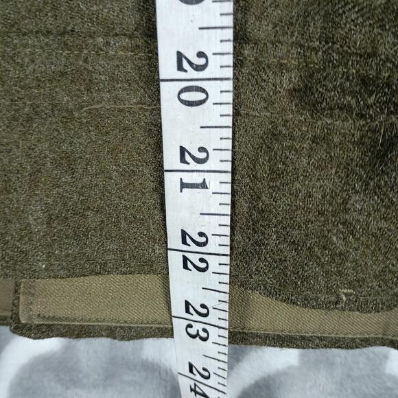 Vintage Military Wool Battle Dress Blouse Jacket Bond Clothes Shop Mens Size 6 - Picture 8 of 13